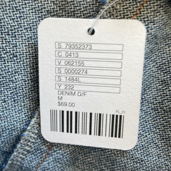 Urban Outfitters Remade Lace Up Micro Jean Mini Skirt Women’s Size Medium Denim - Picture 5 of 6